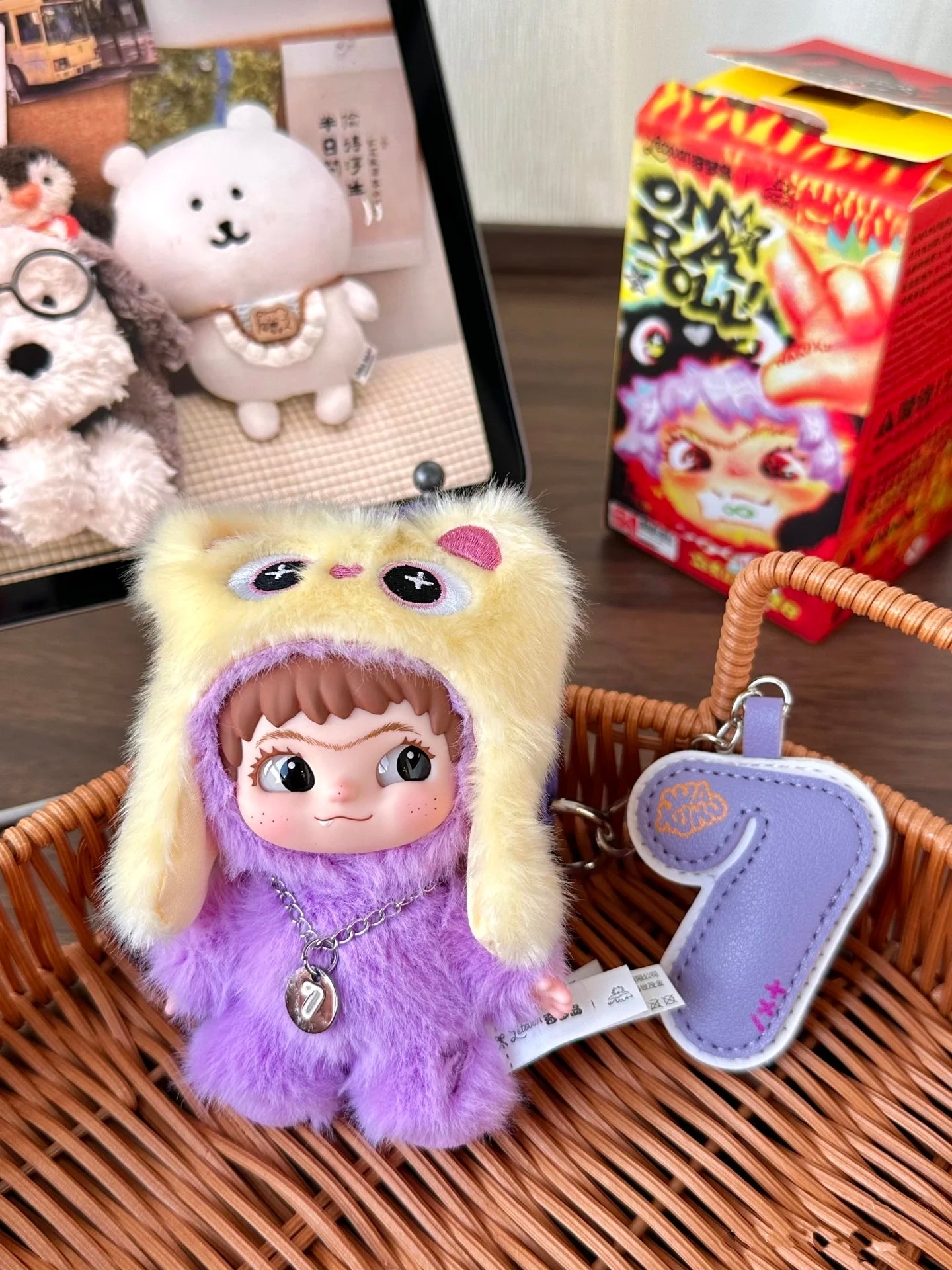 Wakuku On A Roll Series Plush Blind Box Toy