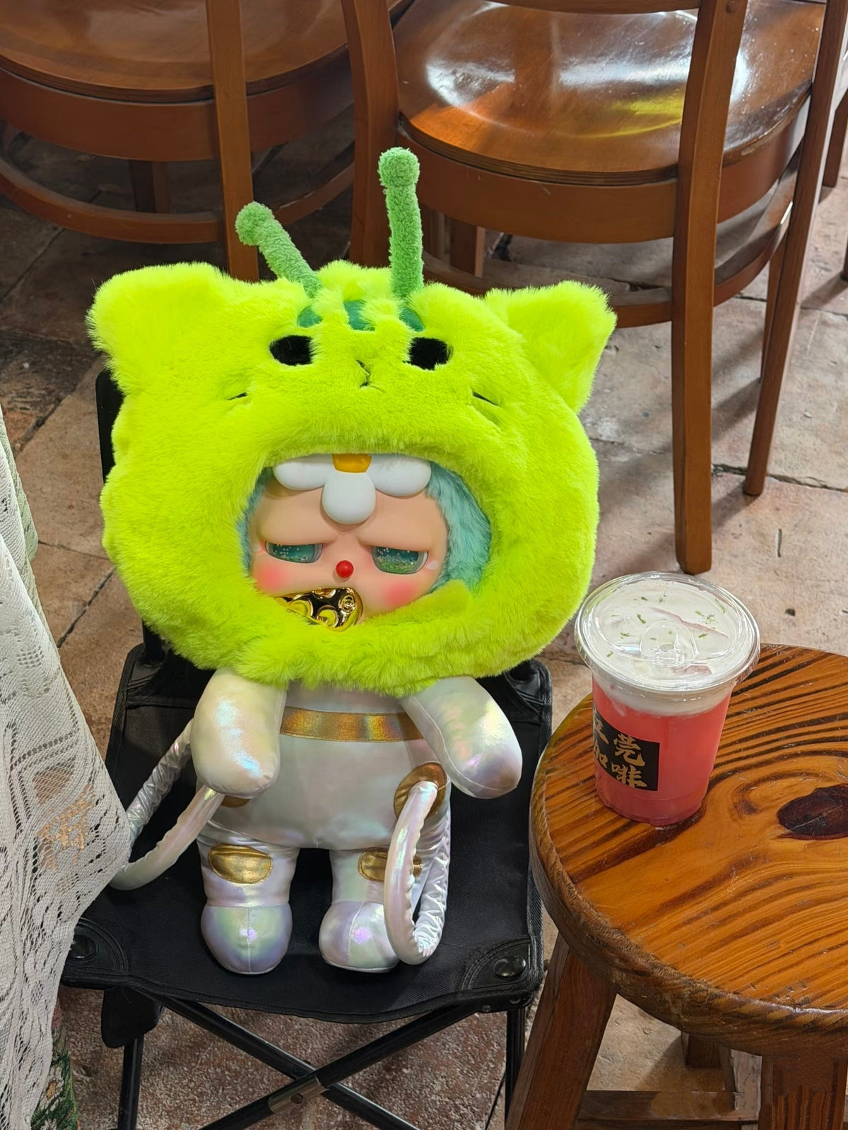 Shu Dao San 600% AUV Hat  Series Plush Doll Blind Box Toy