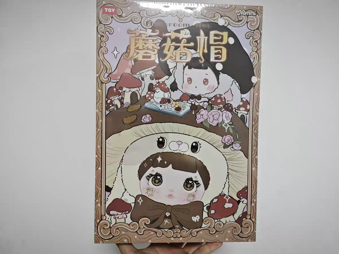 Nommi 400% Mushroom Hat Series Plush Blind Box Toy