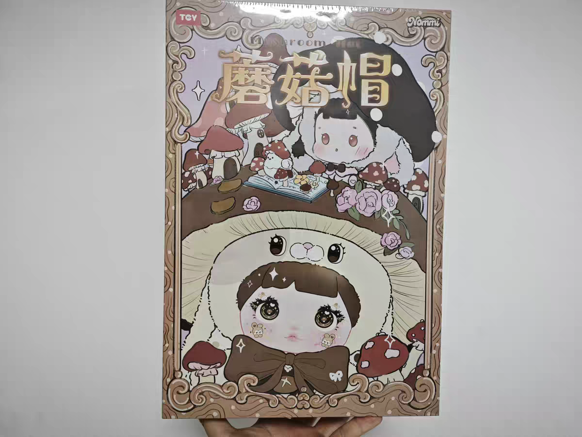 Nommi 400% Mushroom Hat Series Plush Blind Box Toy