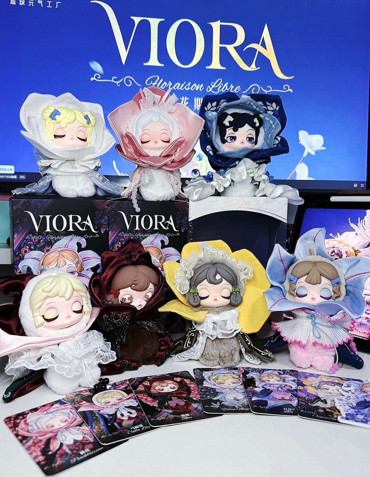 Viora Floraison Libre Series Plush Blind Box Toy