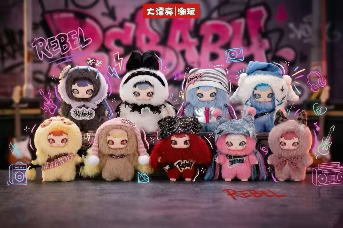 Rebaby Teenage Era 400% Plush Blind Box