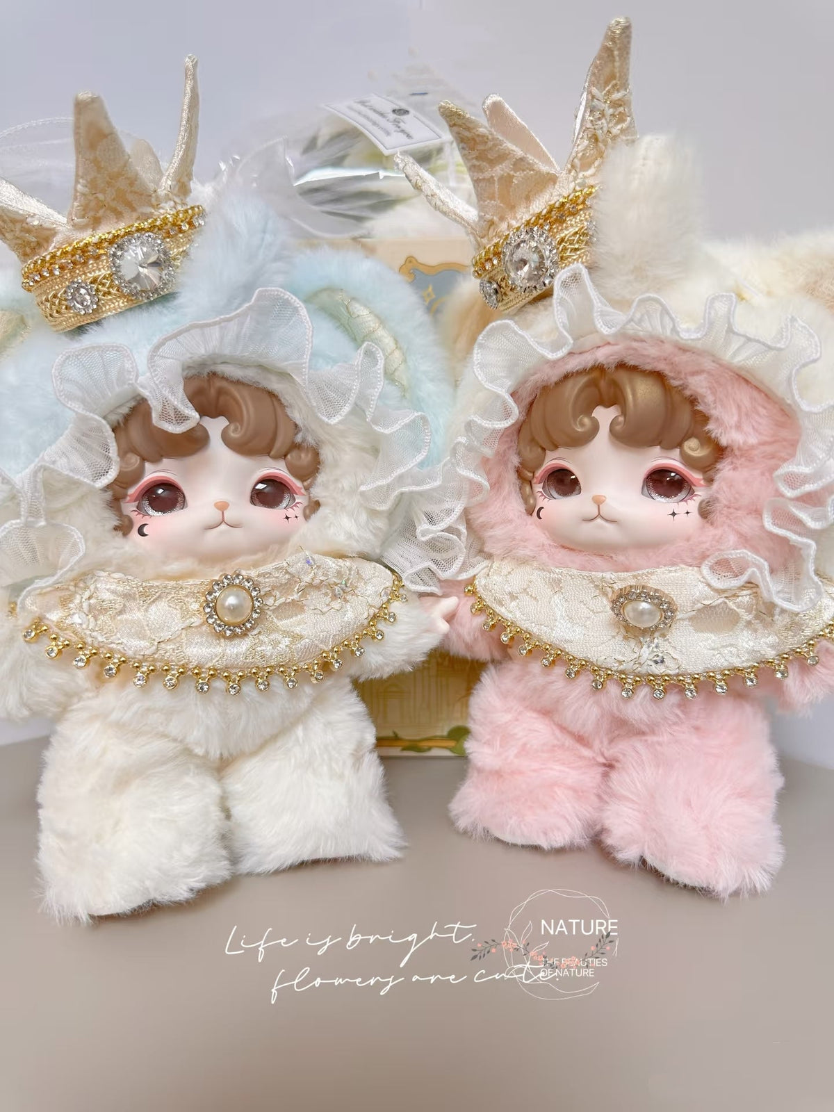 MIJUAN Morning Elephant & Moonrise Elephant Series Plush Blind Box Toy