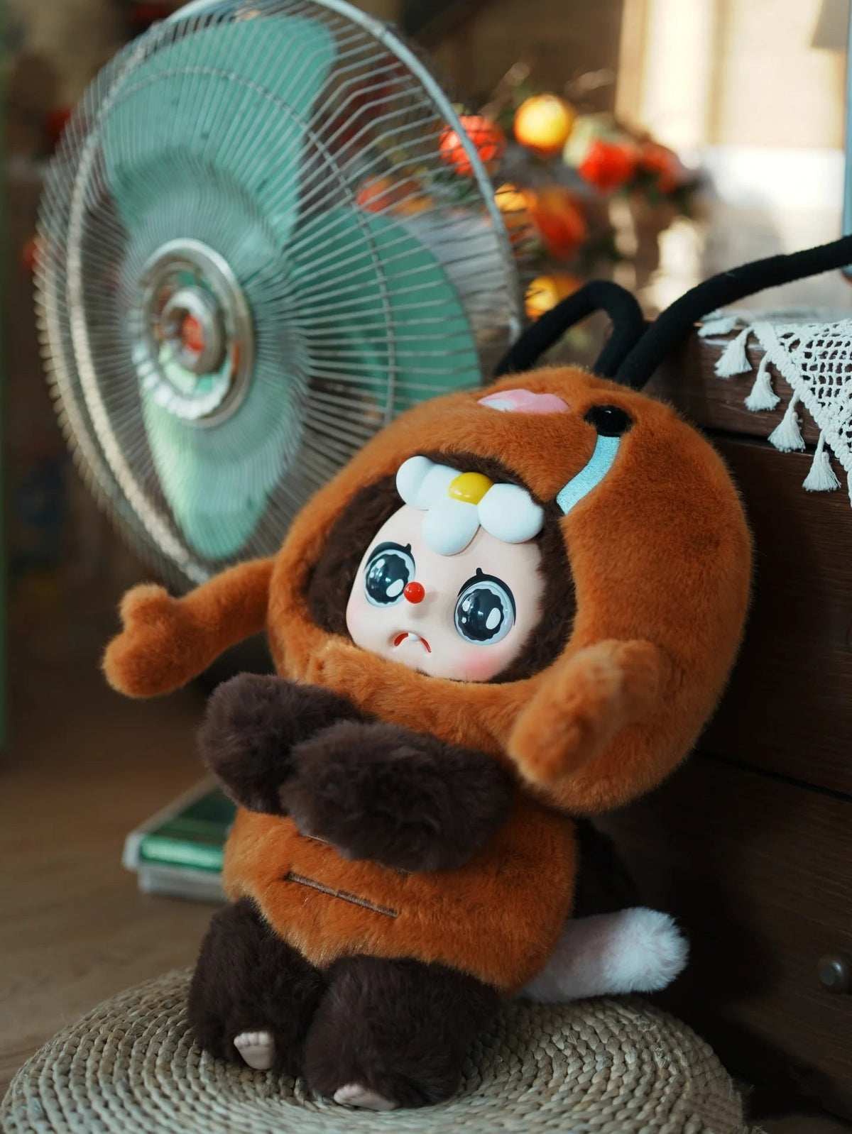 Shu Dao San 600% AUV Hat  Series Plush Doll Blind Box Toy