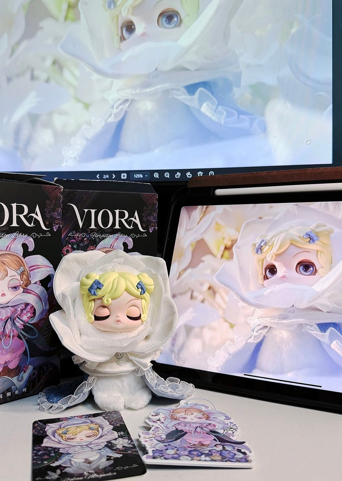 Viora Floraison Libre Series Plush Blind Box Toy