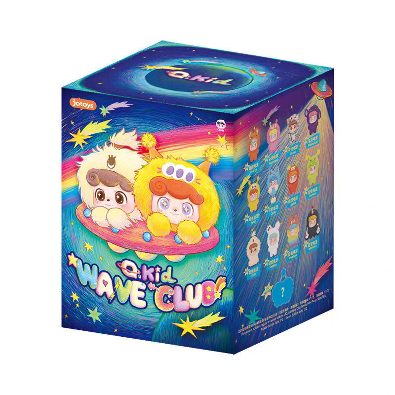 Q Kid Wave Club Series Plush Blind Box Toy