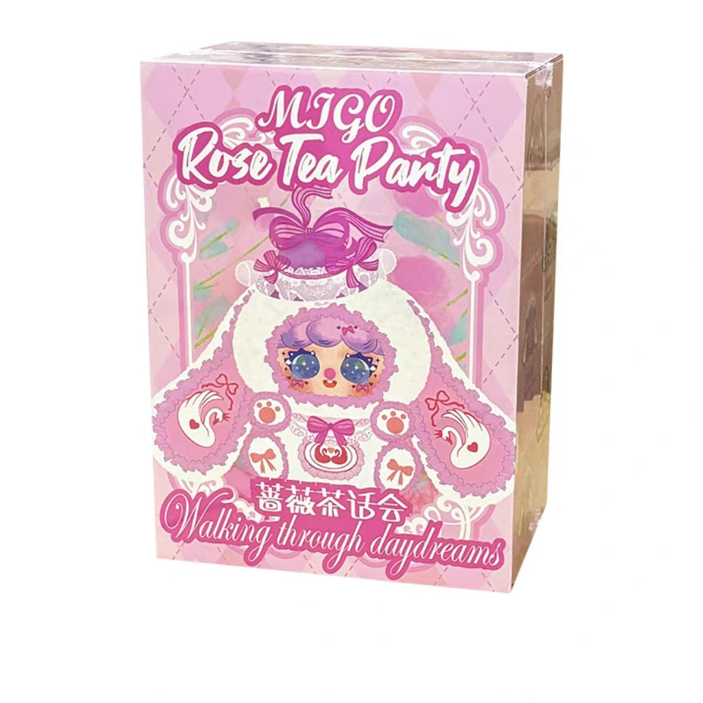 MIGO 600% Rose Tea Party Series Plush Doll Blind Box Toy