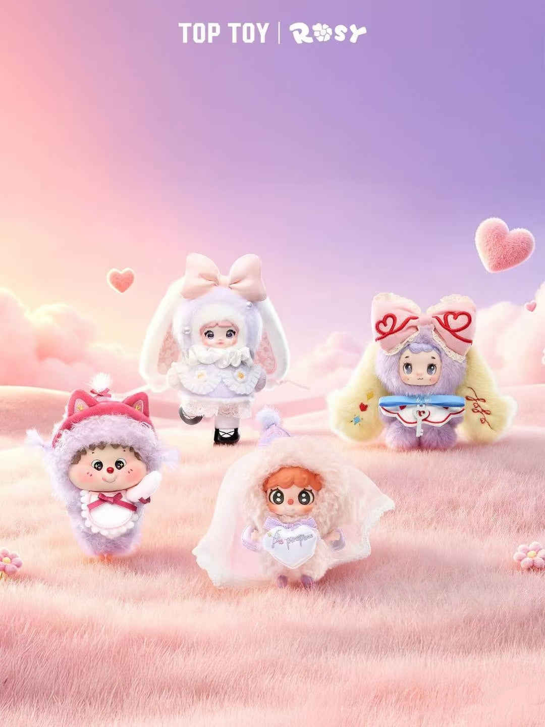 TOPTOY-Rosy Date Series Plush Blind Box Toy
