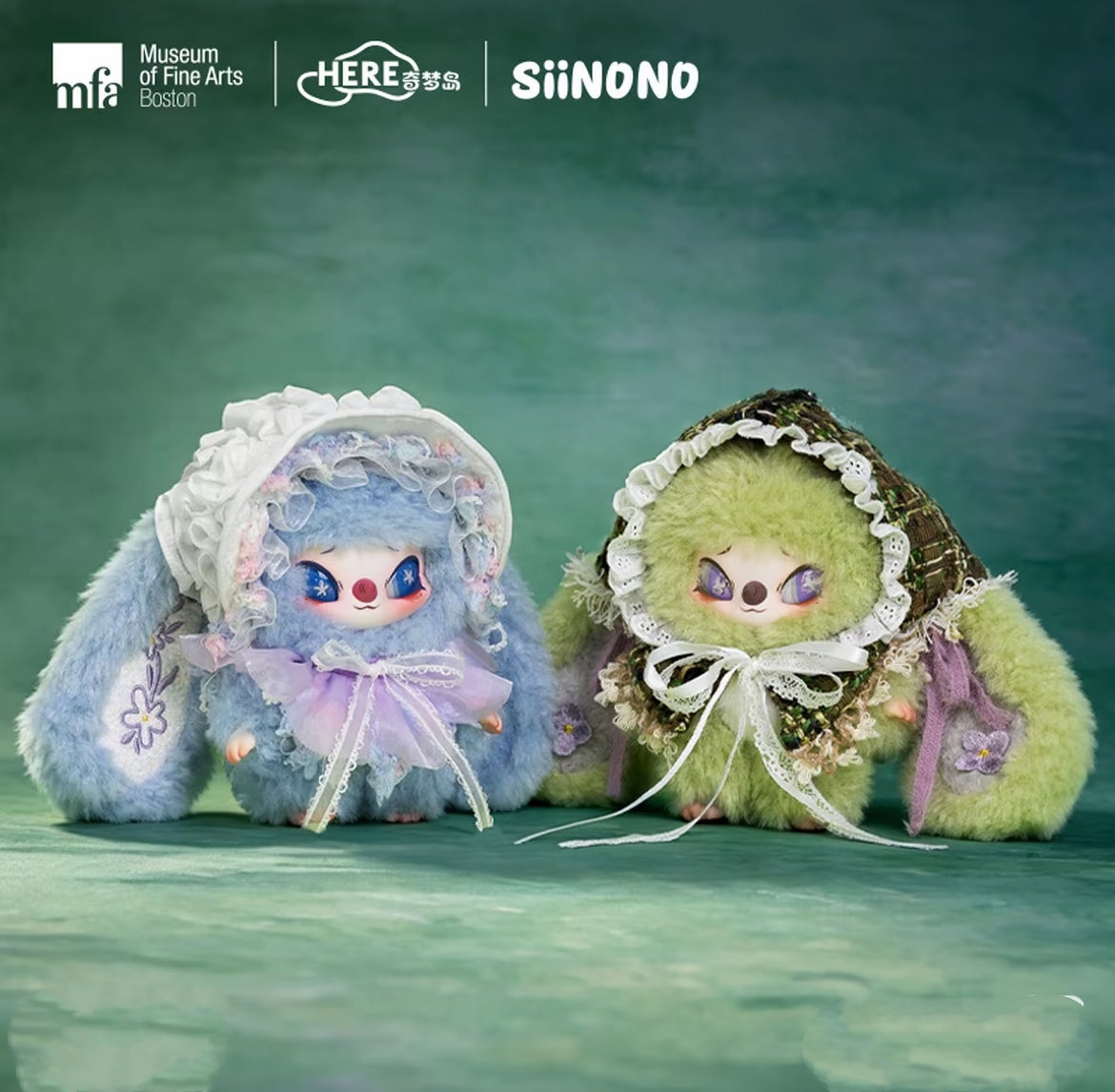 SIINONO Museum of Fine Artes Boston Series  limited Edition Plush Blind Box Toy