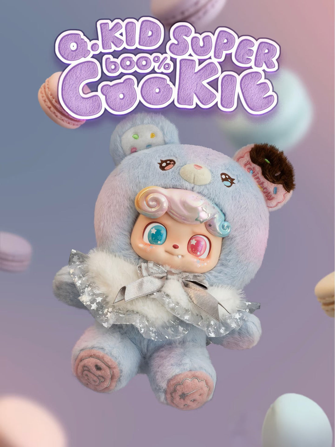 Q Kid Super Cookie 600%Series Plush Blind Box Toy