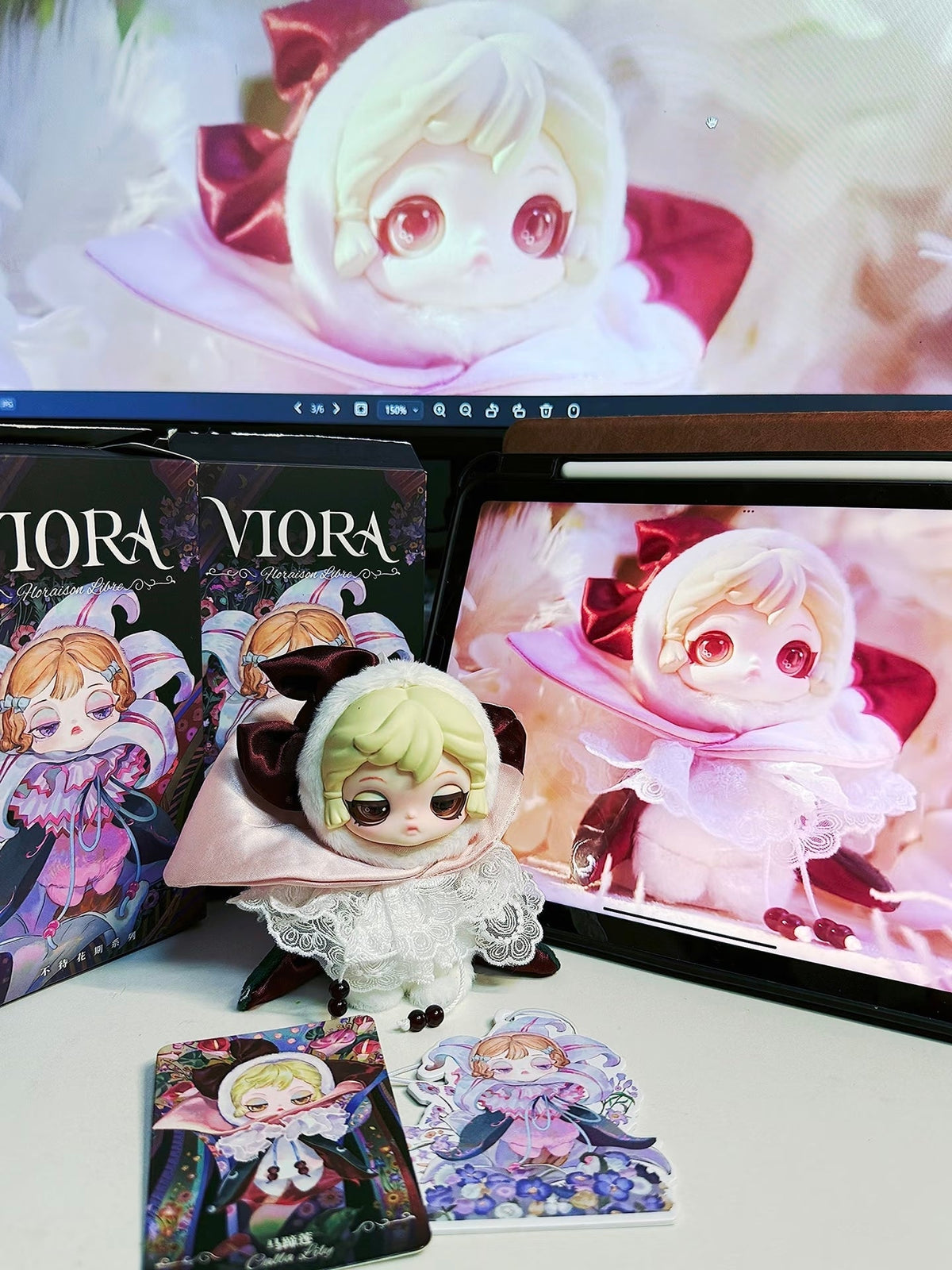 Viora Floraison Libre Series Plush Blind Box Toy