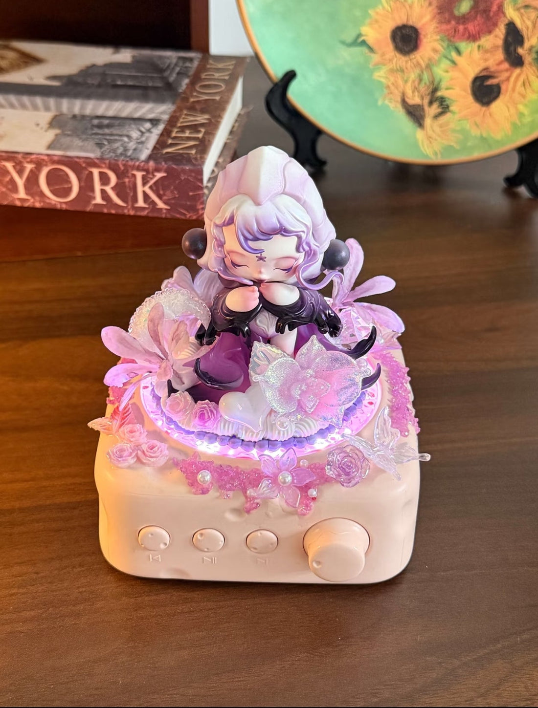 Unique Handmade Blind Box Doll Bluetooth Speaker | LED Ambient Light