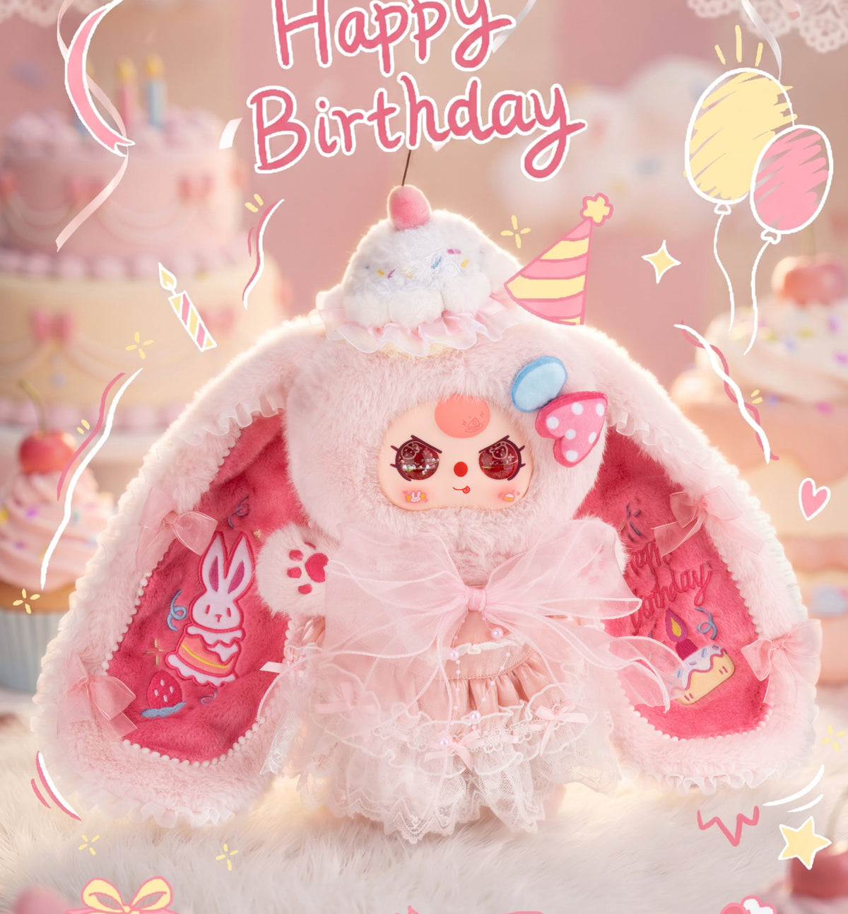 Baby Three Happy Birthday plush Blind Box Toy- Limited Edition