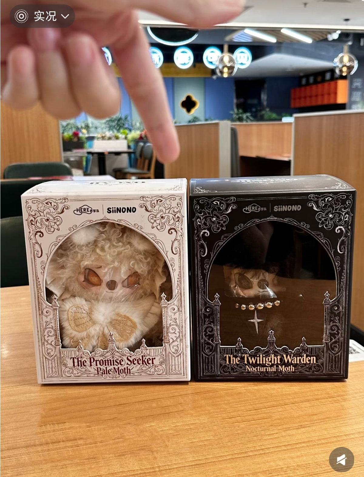SIINONO The Promise Seeker & The Twilight Warden Series Plush Blind Box Toy