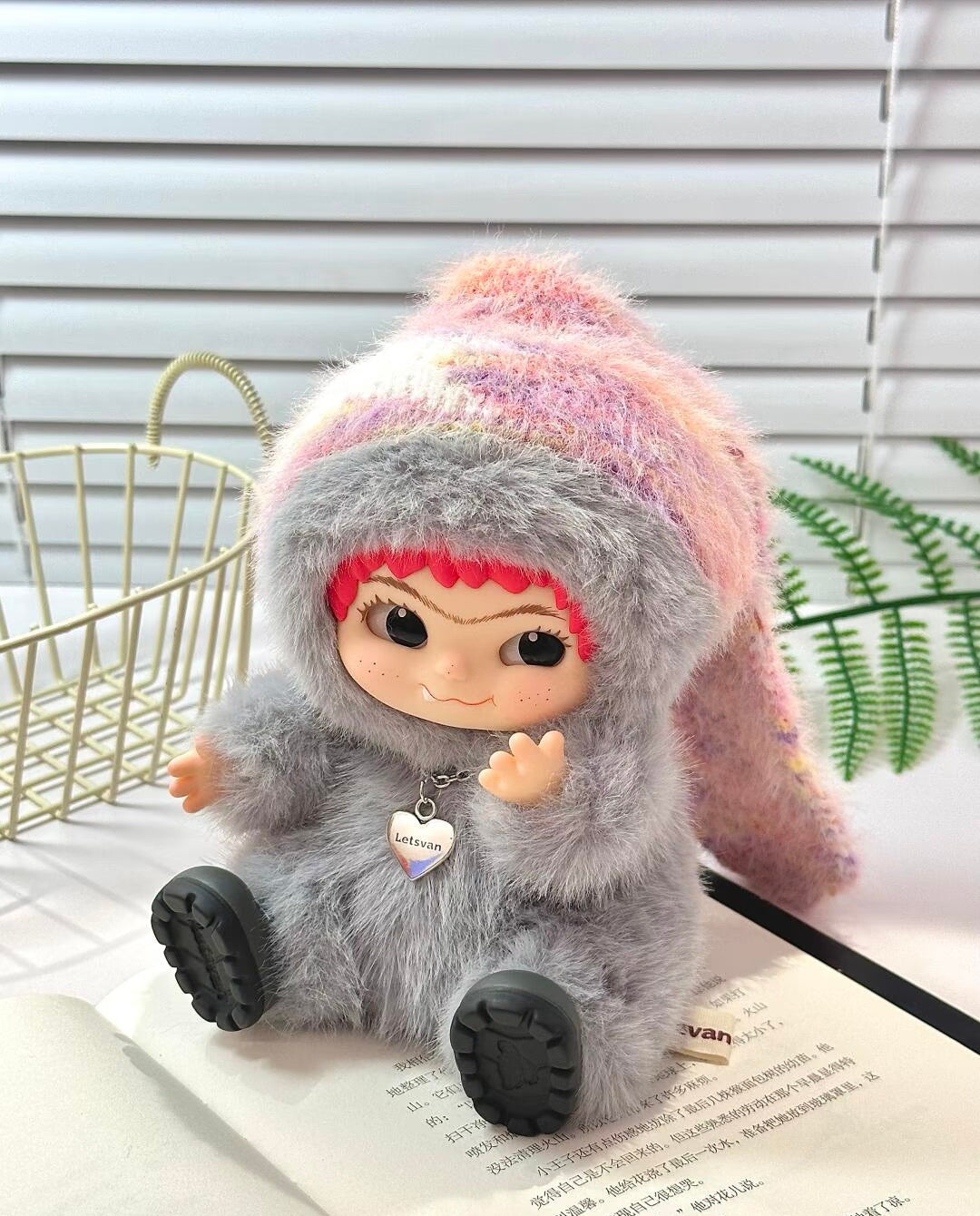 Wakuku V1 Fuzzy Trendy Fun Party Series Plush Blind Box