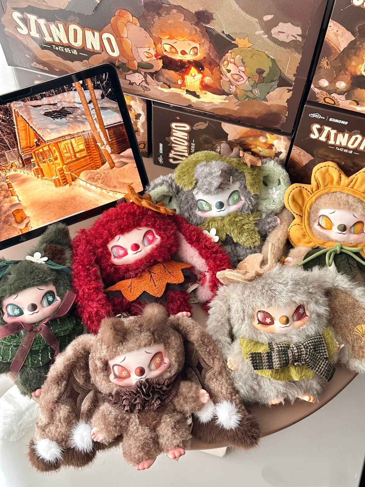 SIINONO V2 They Are Whispering Series Plush Blind Box Toy