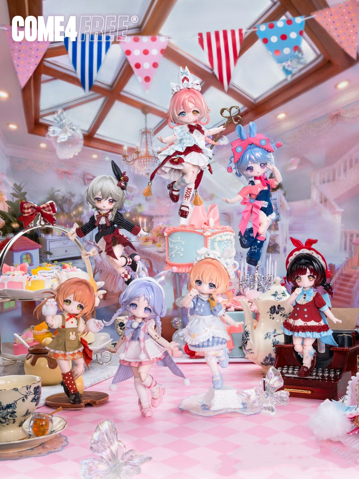 C4F Bonnie Rabbit Dream box series BJD Blind Box