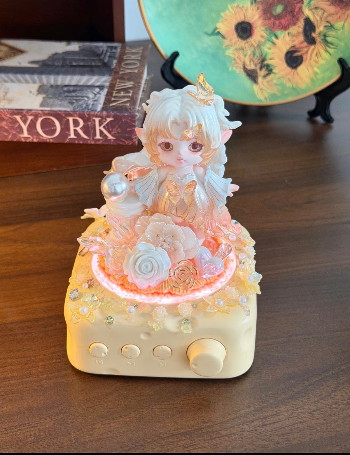 Unique Handmade Blind Box Doll Bluetooth Speaker | LED Ambient Light