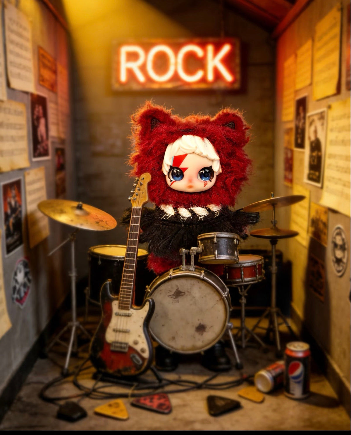 OWEN Rock Star Series Plush Blind Box