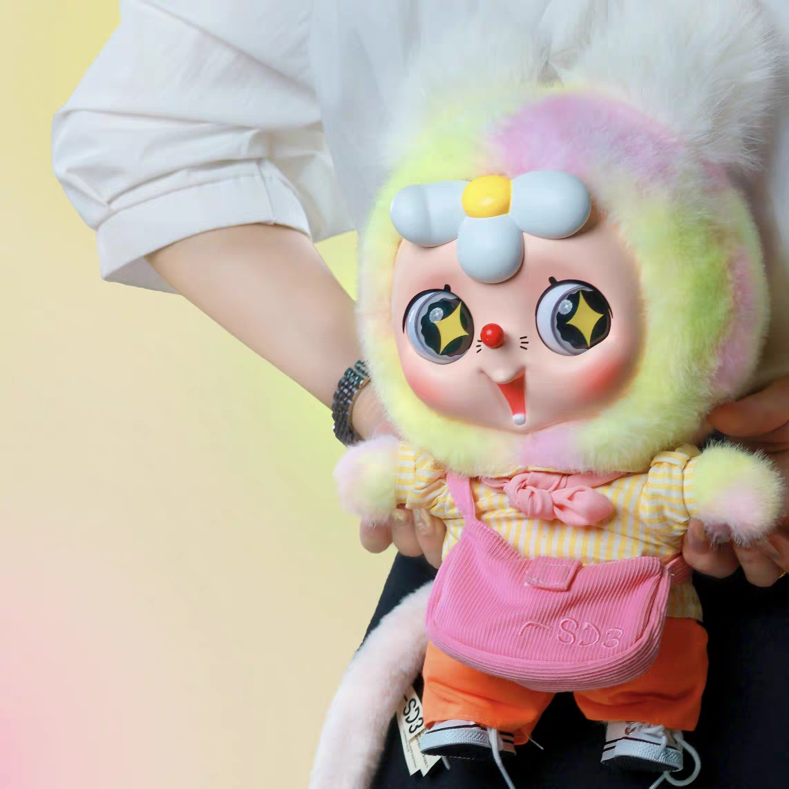 Shu Dao San 400% Moodeverse Series Plush Doll Blind Box Toy