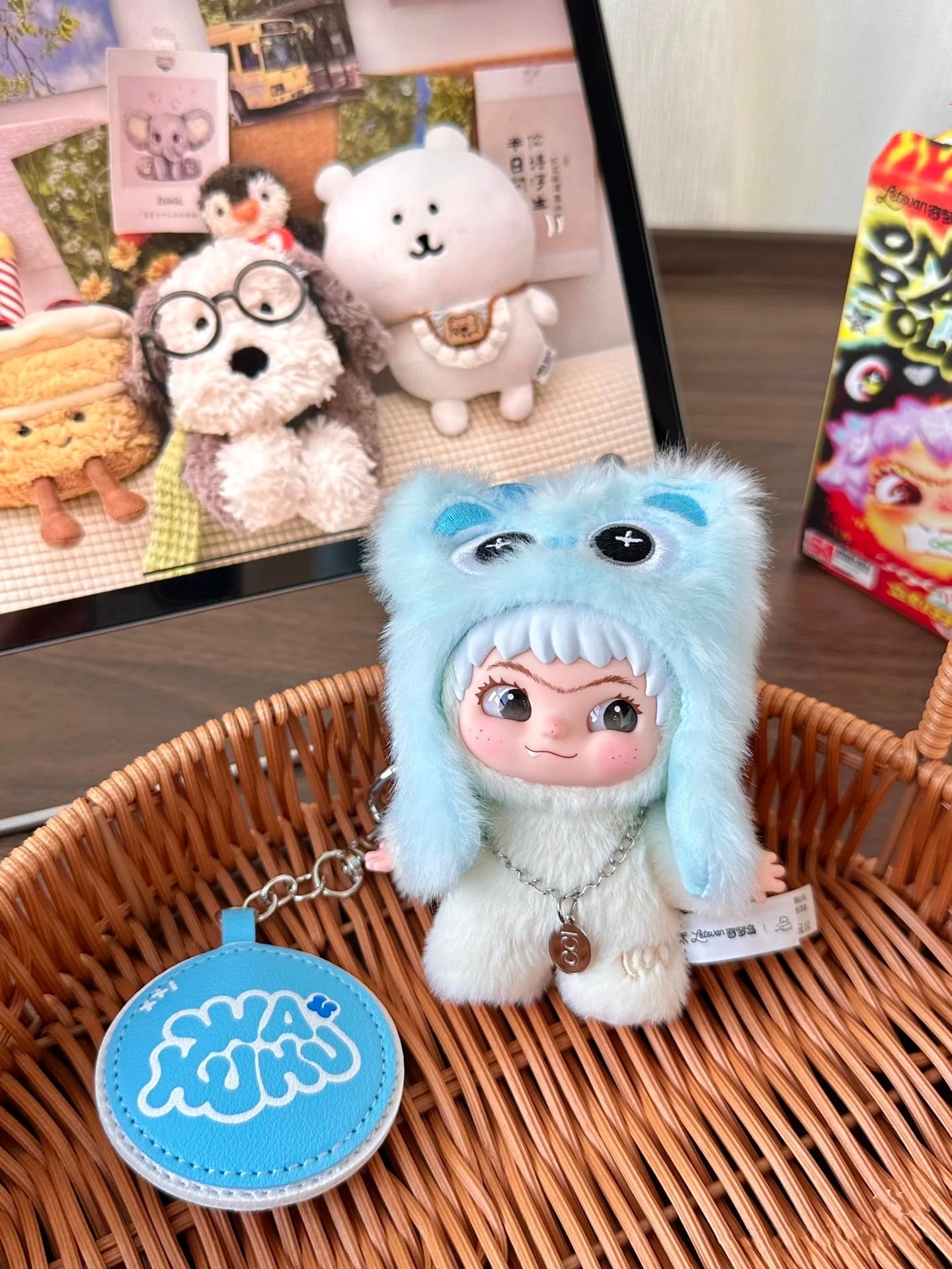 Wakuku On A Roll Series Plush Blind Box Toy