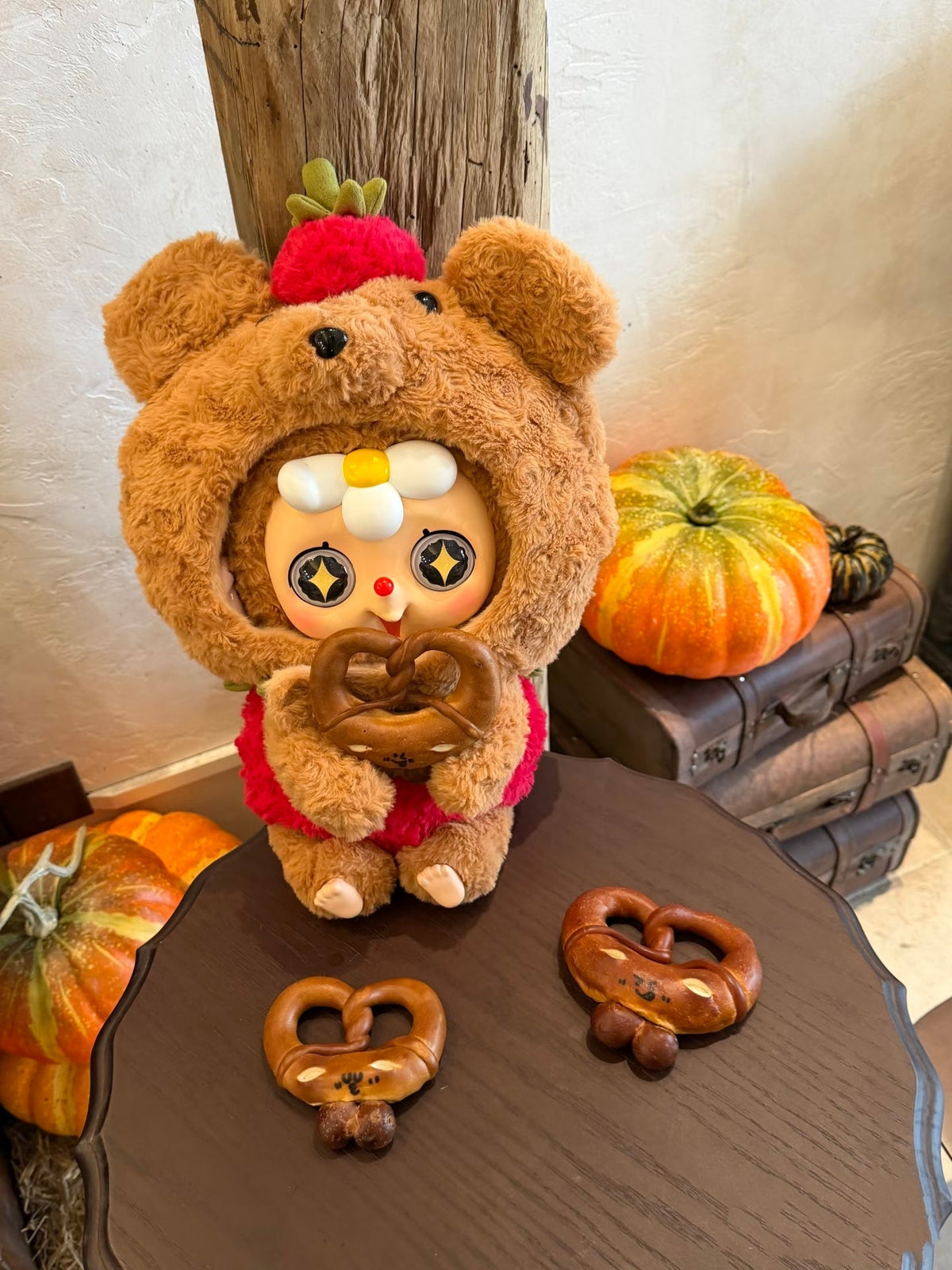 Shu Dao San 600% AUV Hat  Series Plush Doll Blind Box Toy
