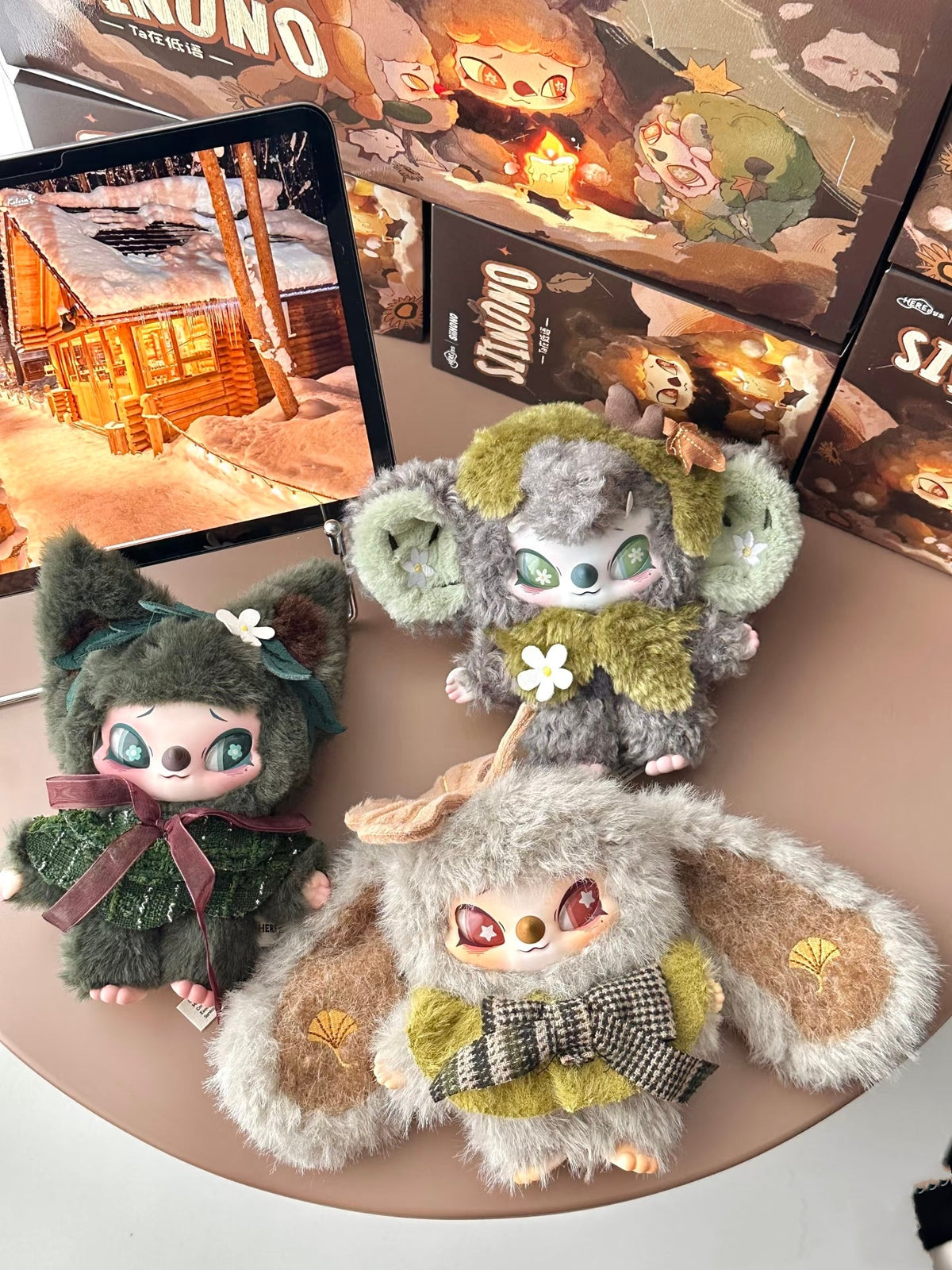 SIINONO V2 They Are Whispering Series Plush Blind Box Toy