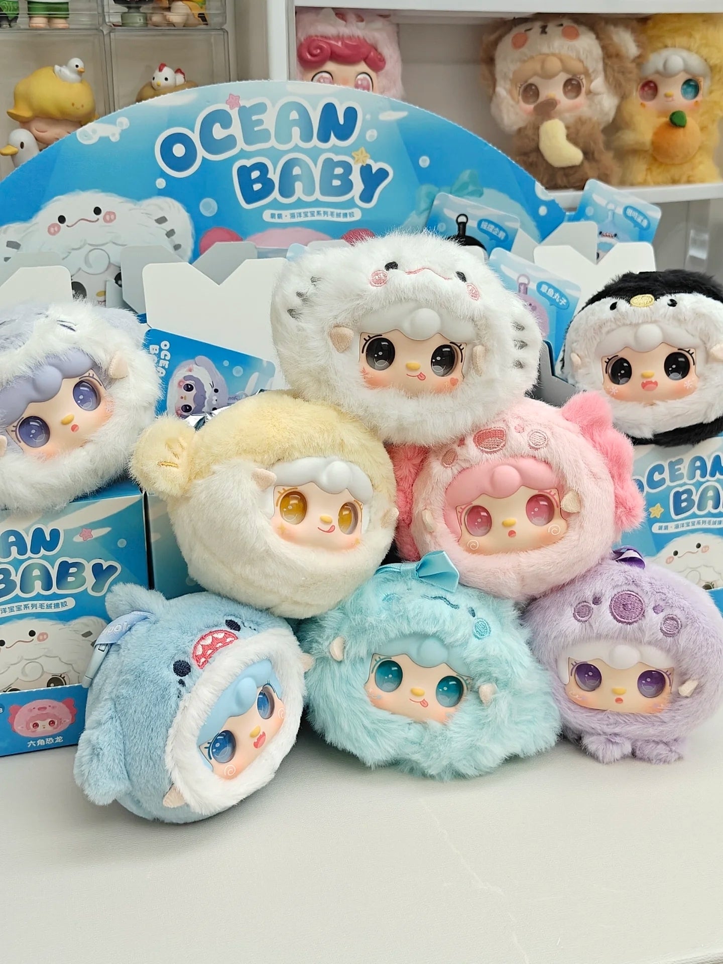 Yooki V6  Mini Ocean Baby Series Plush Blind Box