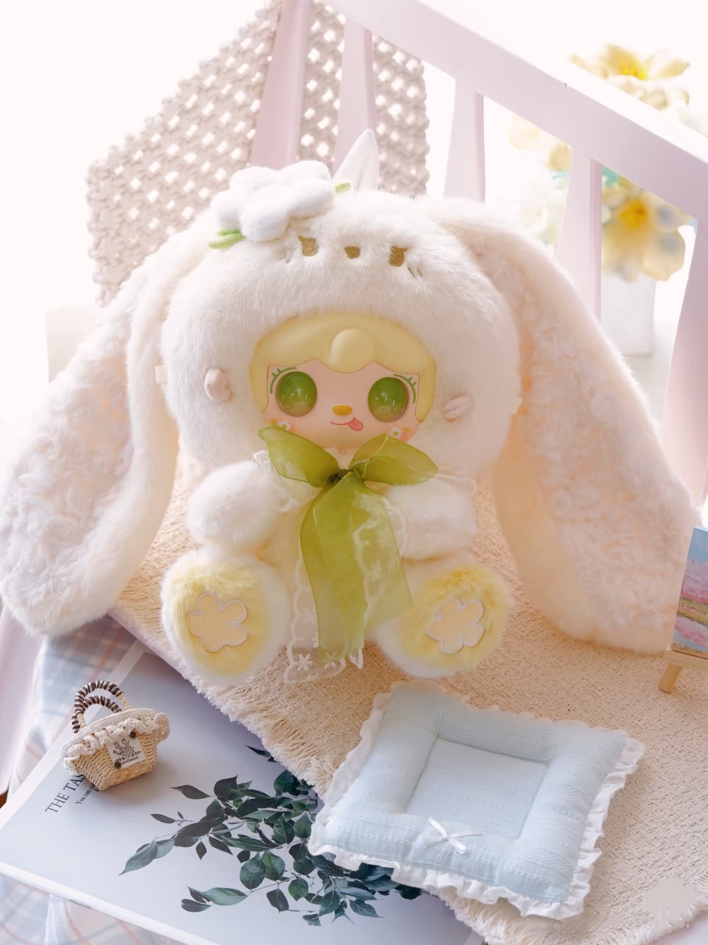 Yooki Bunny 400% Floral Fragments Series Blind Box Plush Doll