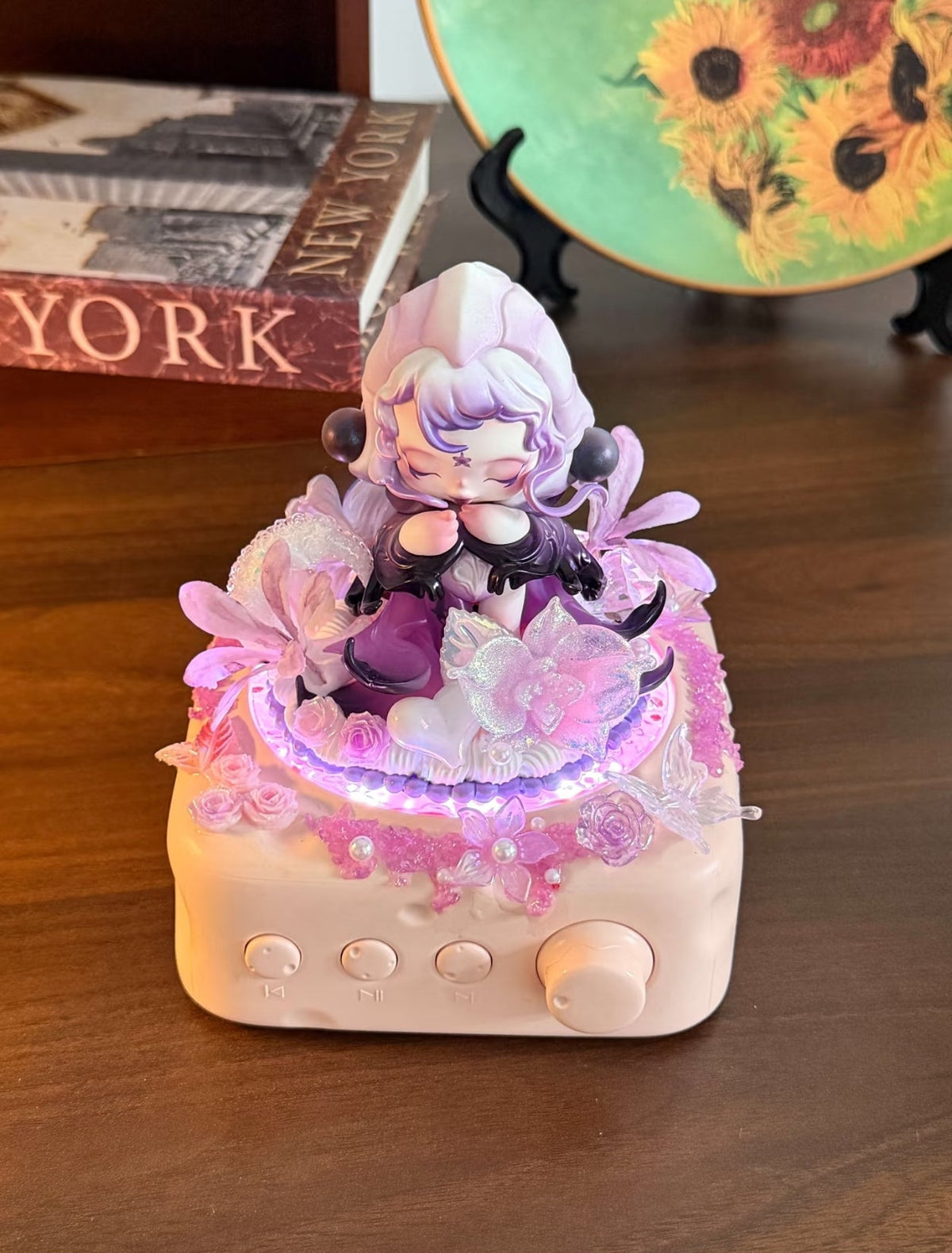 Unique Handmade Blind Box Doll Bluetooth Speaker | LED Ambient Light