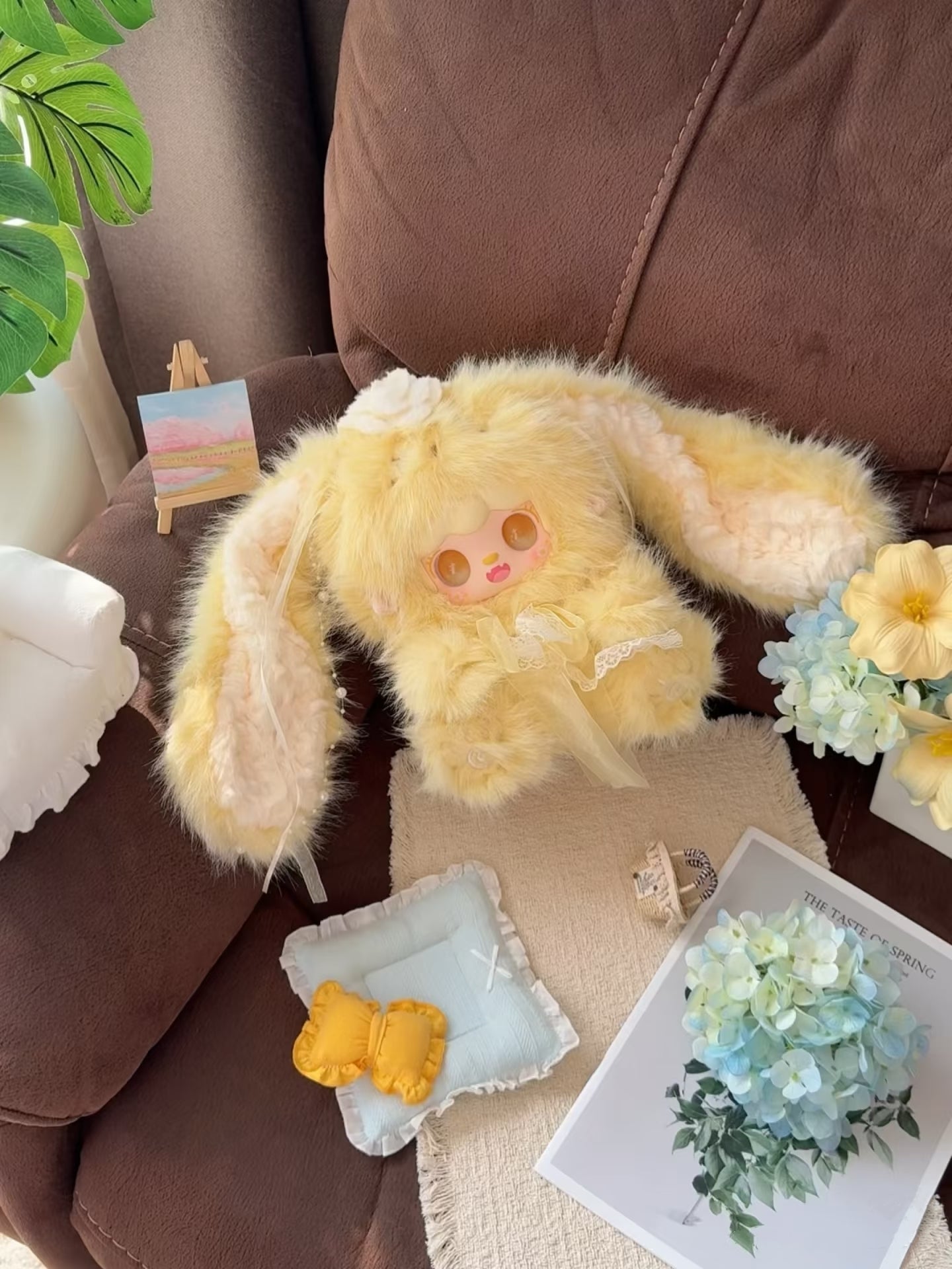 Yooki Bunny 400% Floral Fragments Series Blind Box Plush Doll