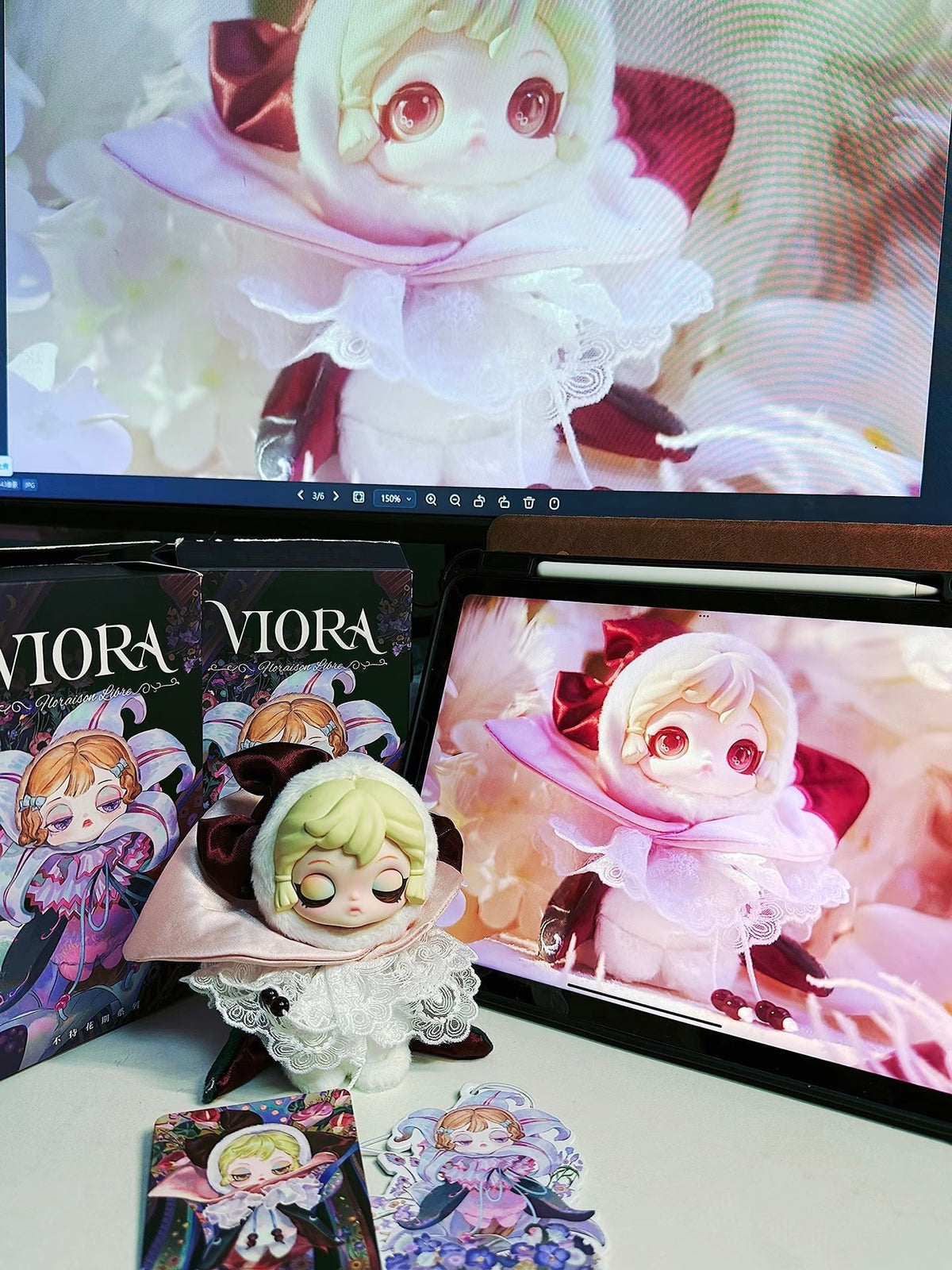 Viora Floraison Libre Series Plush Blind Box Toy