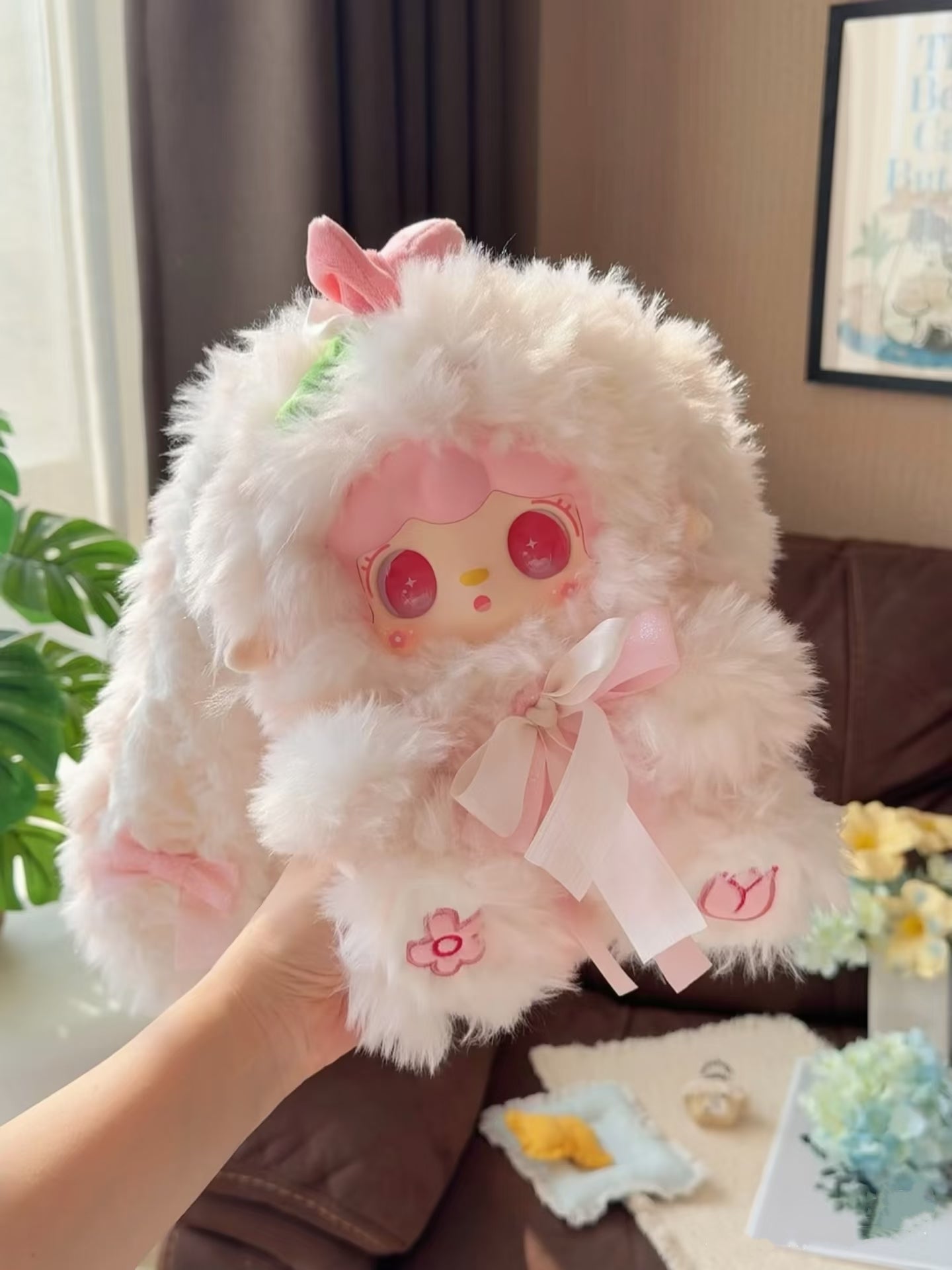 Yooki Bunny 400% Floral Fragments Series Blind Box Plush Doll