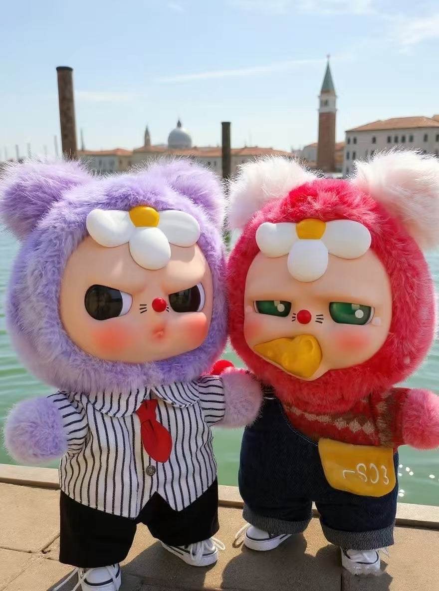 Shu Dao San 400% Moodeverse Series Plush Doll Blind Box Toy