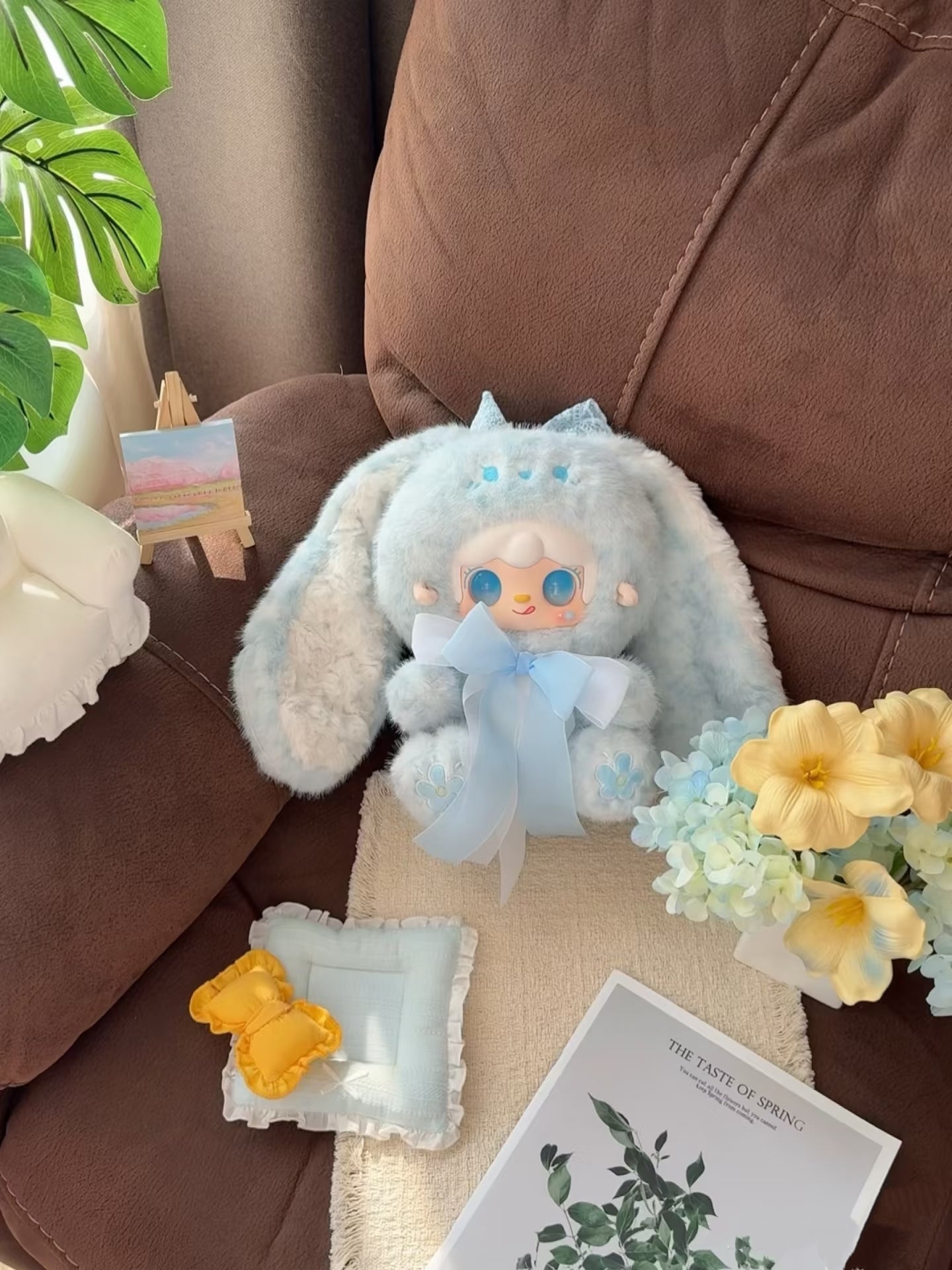 Yooki Bunny 400% Floral Fragments Series Blind Box Plush Doll