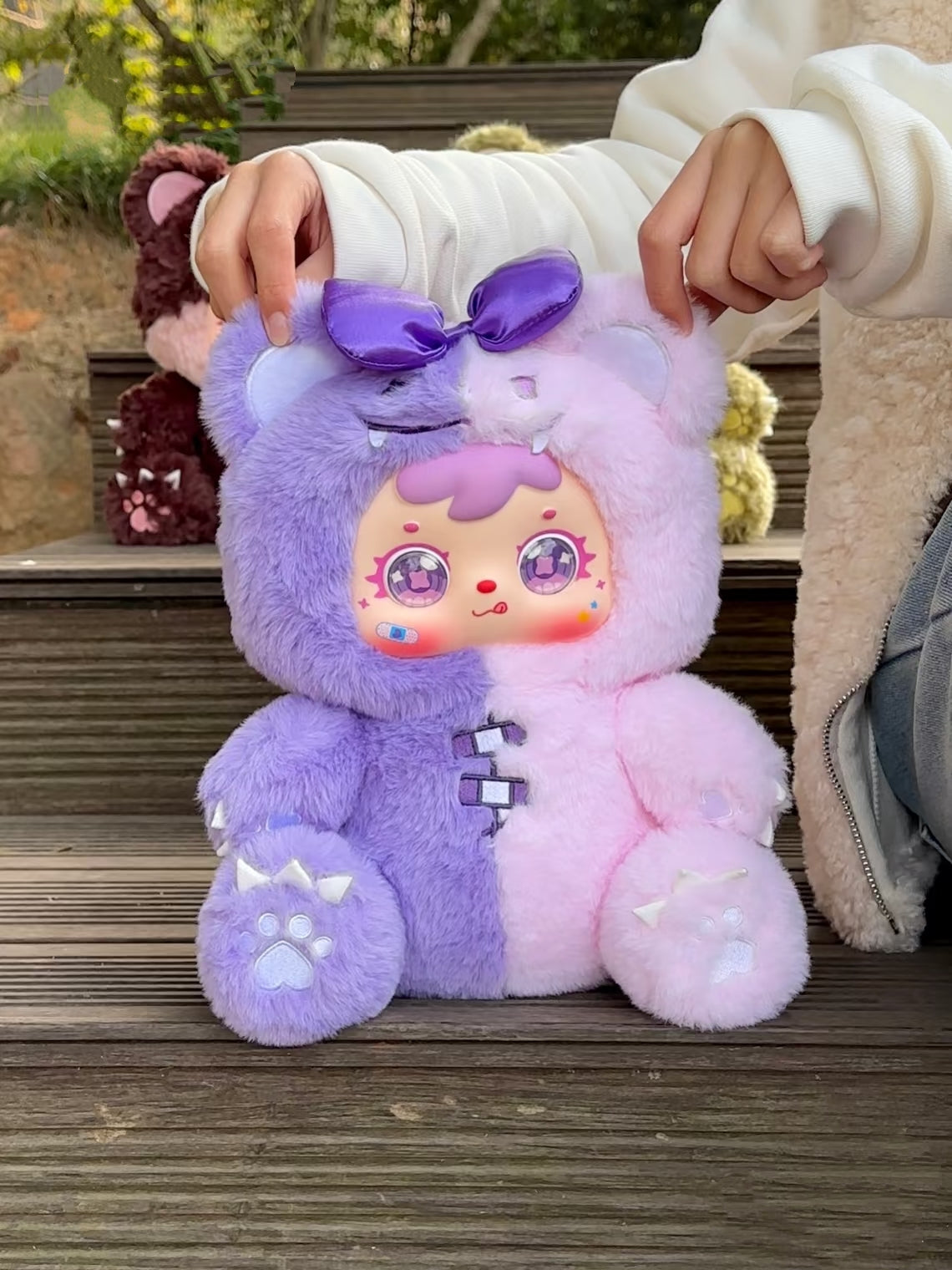 Samuel 400% Bear Critical Hit Series Blind Box Plush Doll