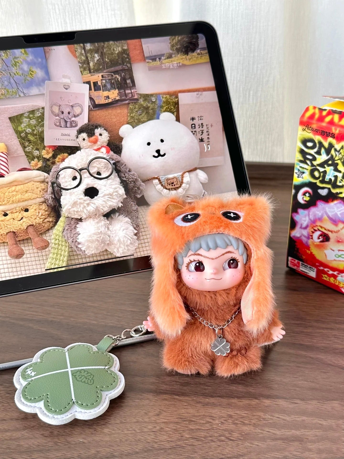 Wakuku On A Roll Series Plush Blind Box Toy