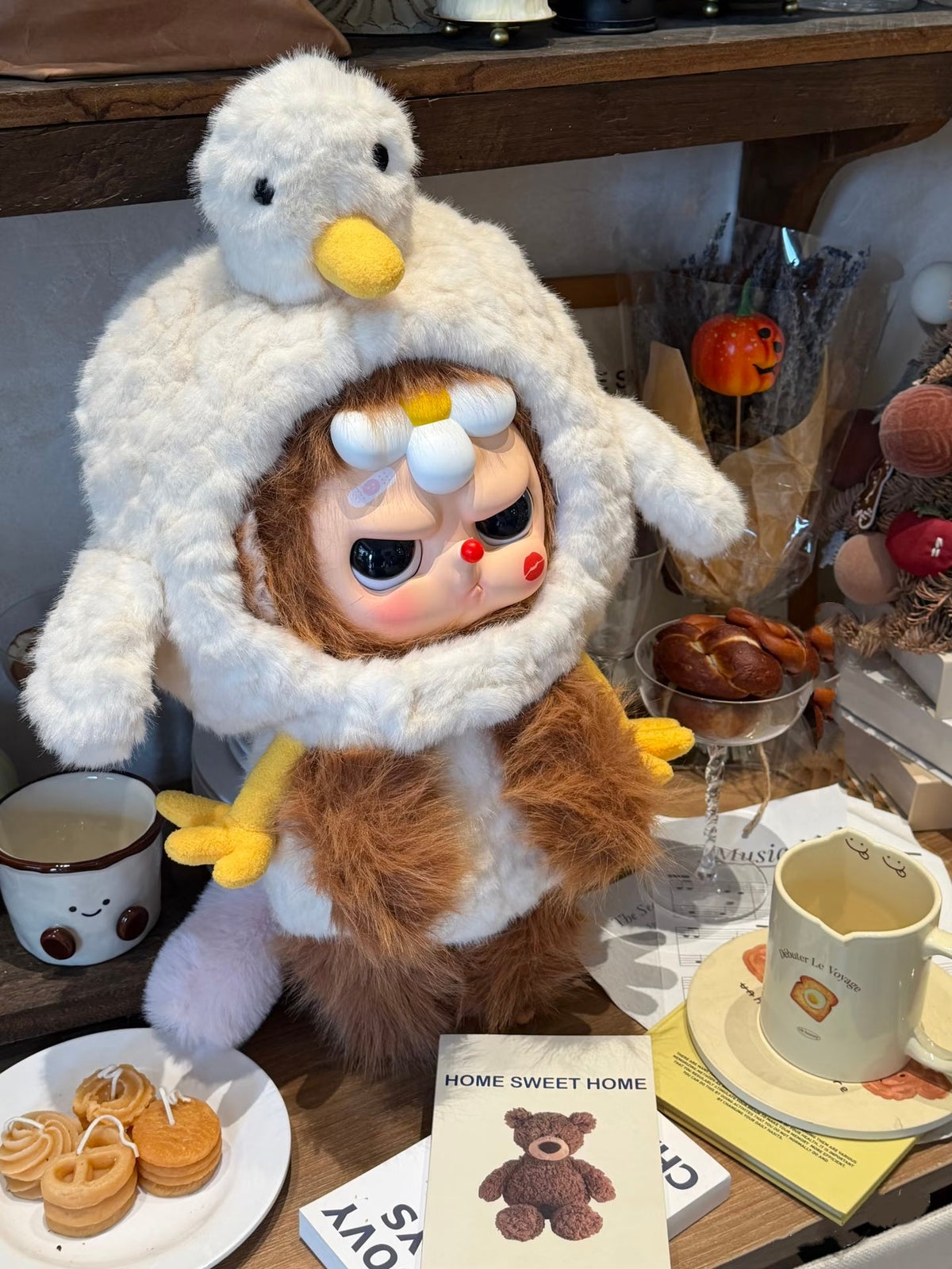 Shu Dao San 600% AUV Hat  Series Plush Doll Blind Box Toy